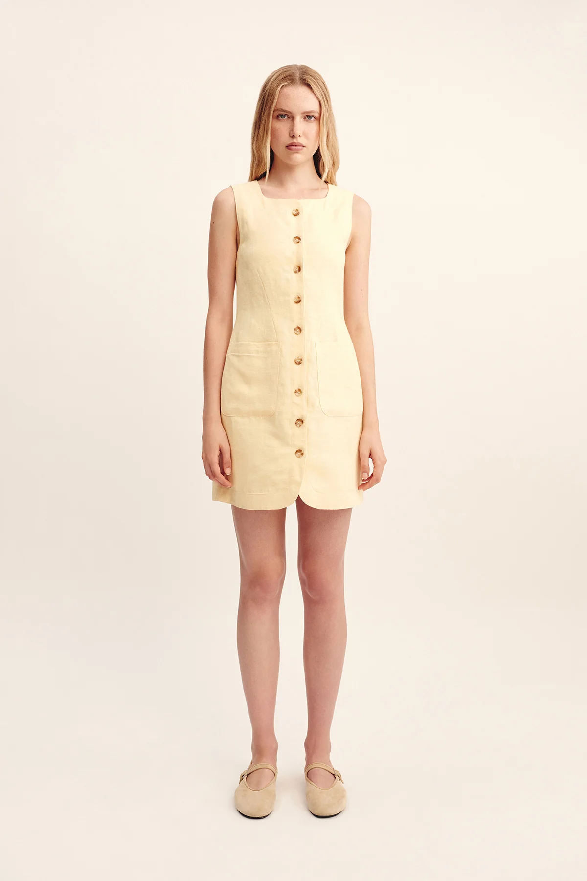 EMMA BUTTON DOWN DRESS