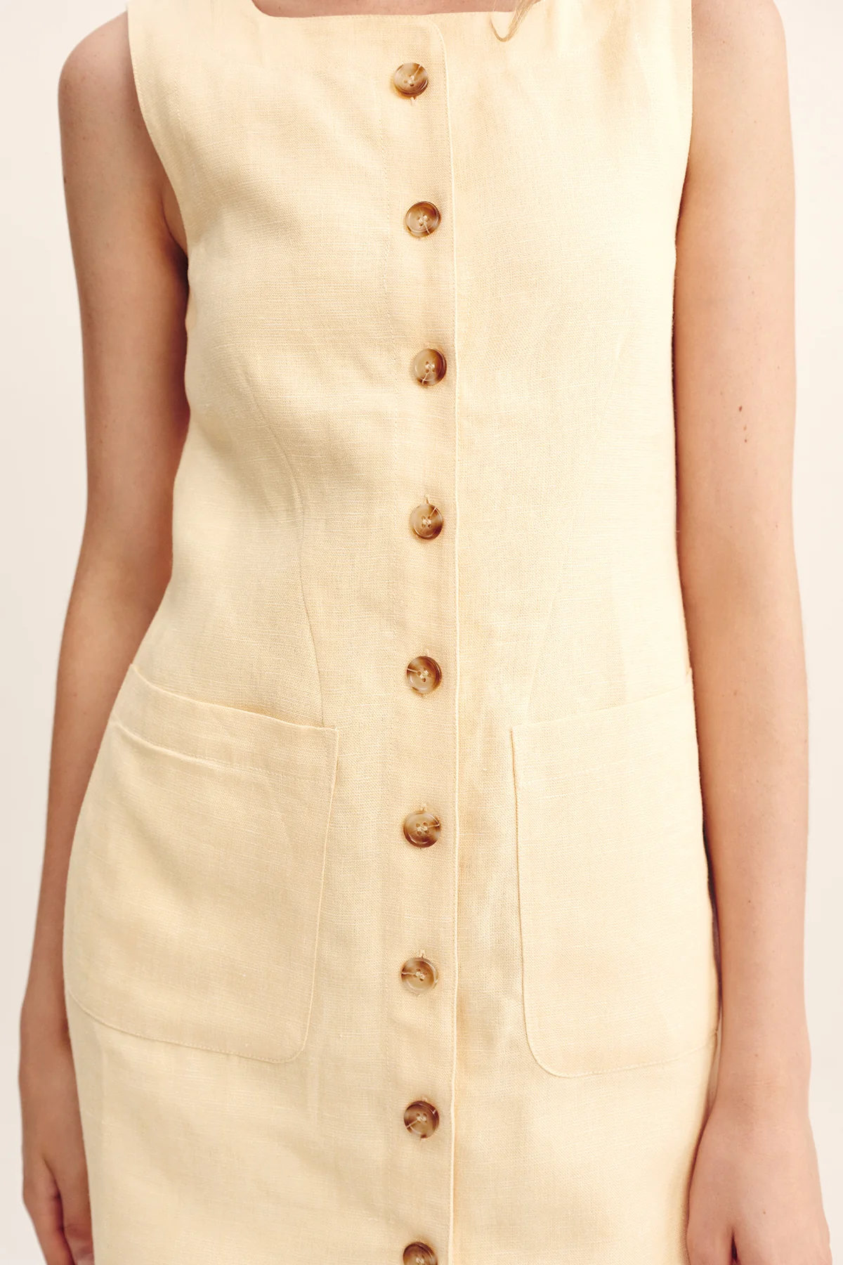 EMMA BUTTON DOWN DRESS - Image 2