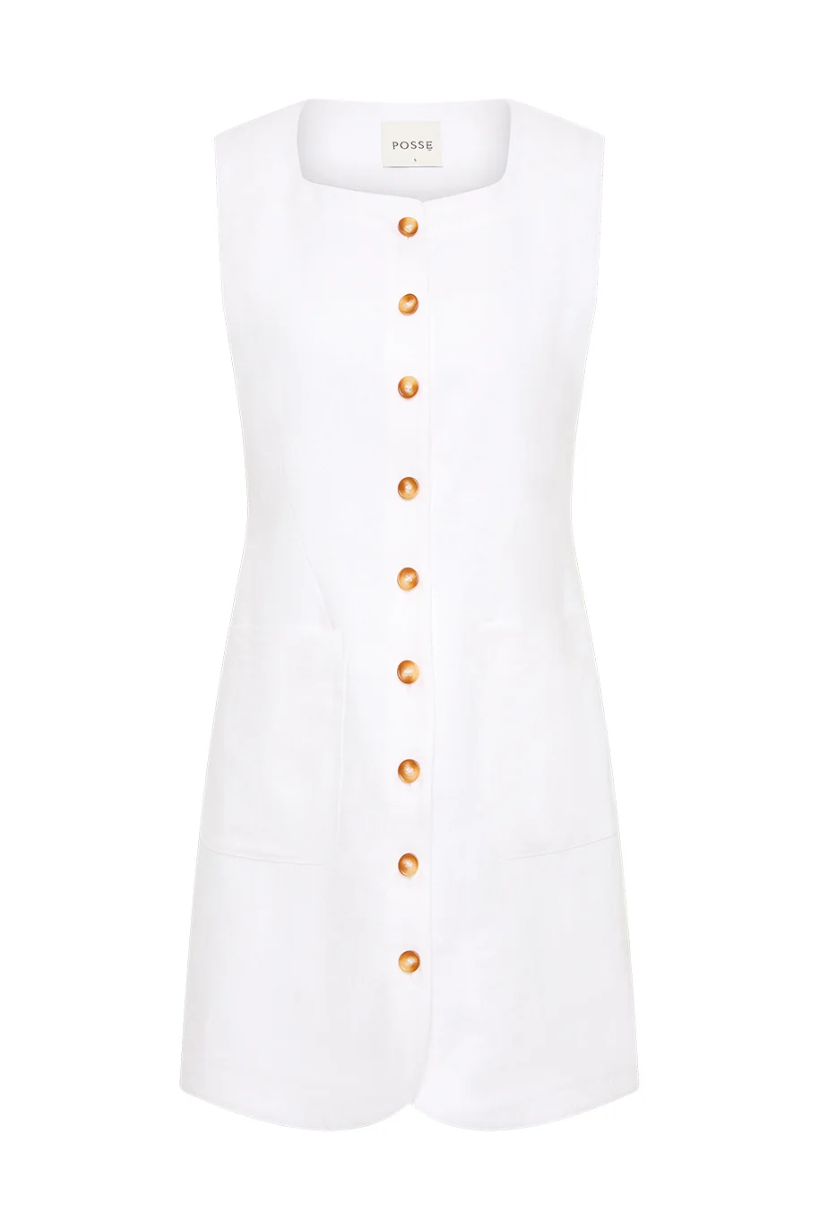 EMMA BUTTON DOWN DRESS - Image 5