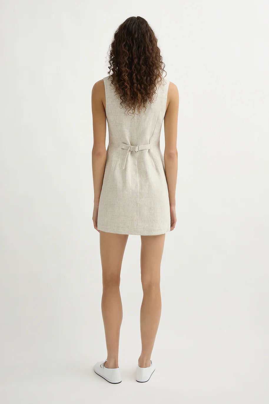 EMMA BUTTON DOWN DRESS - Image 4