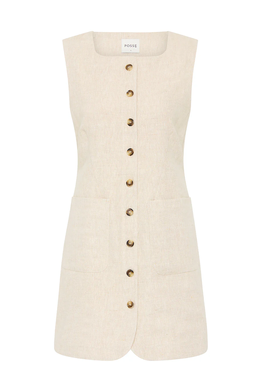 EMMA BUTTON DOWN DRESS - Image 5