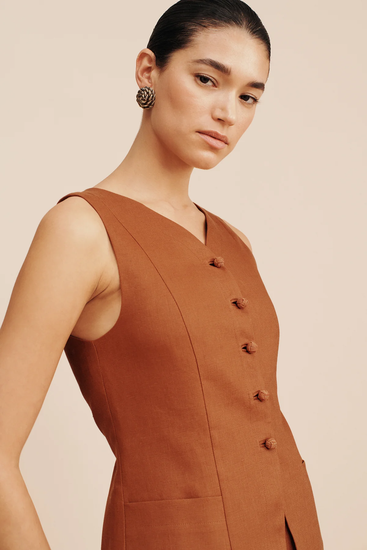 LORENZO HIGH NECK VEST - Image 2