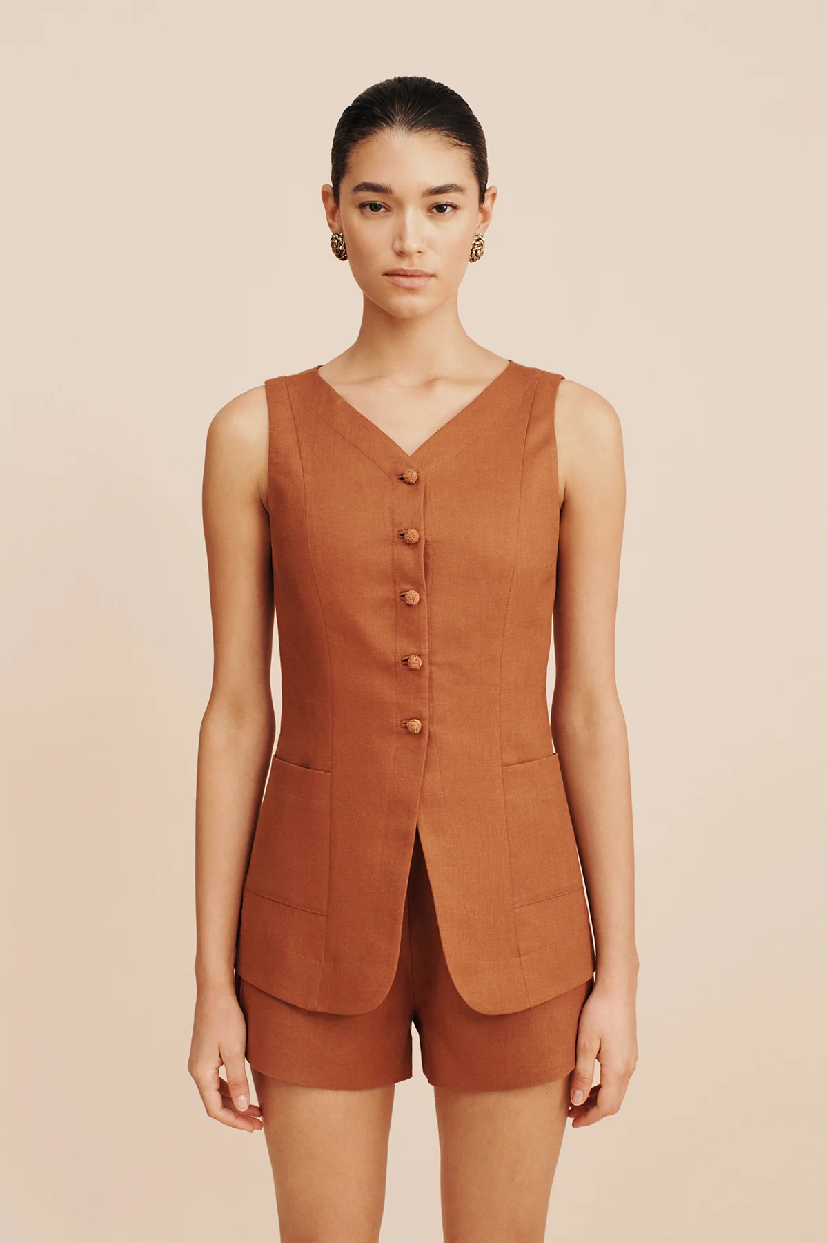 LORENZO HIGH NECK VEST - Image 3