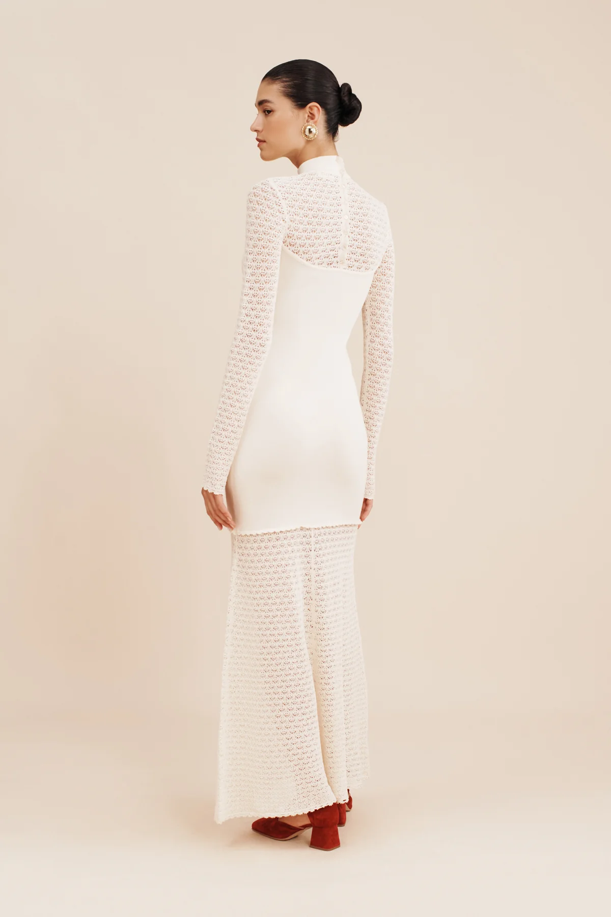 ROMY HIGH NECK DRESS - Image 4